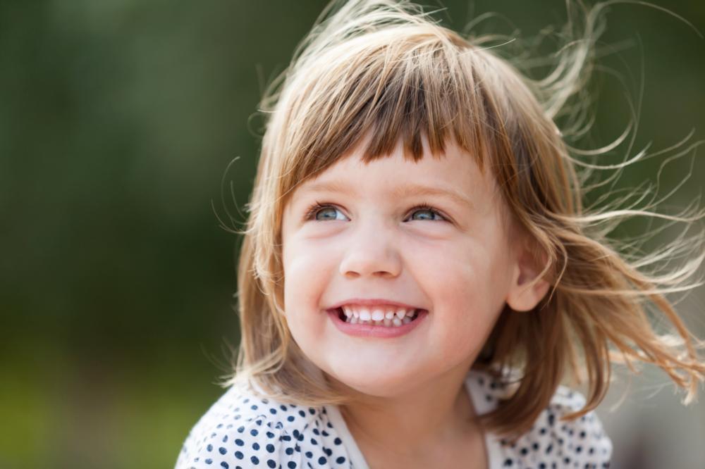 young anderson girl smiling