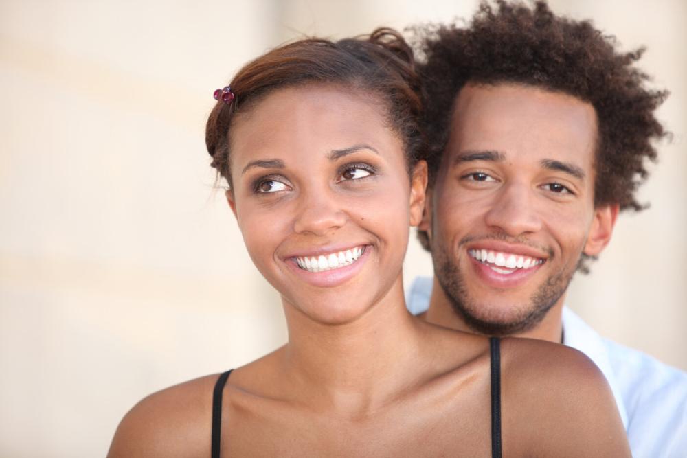 anderson woman and man smiling 